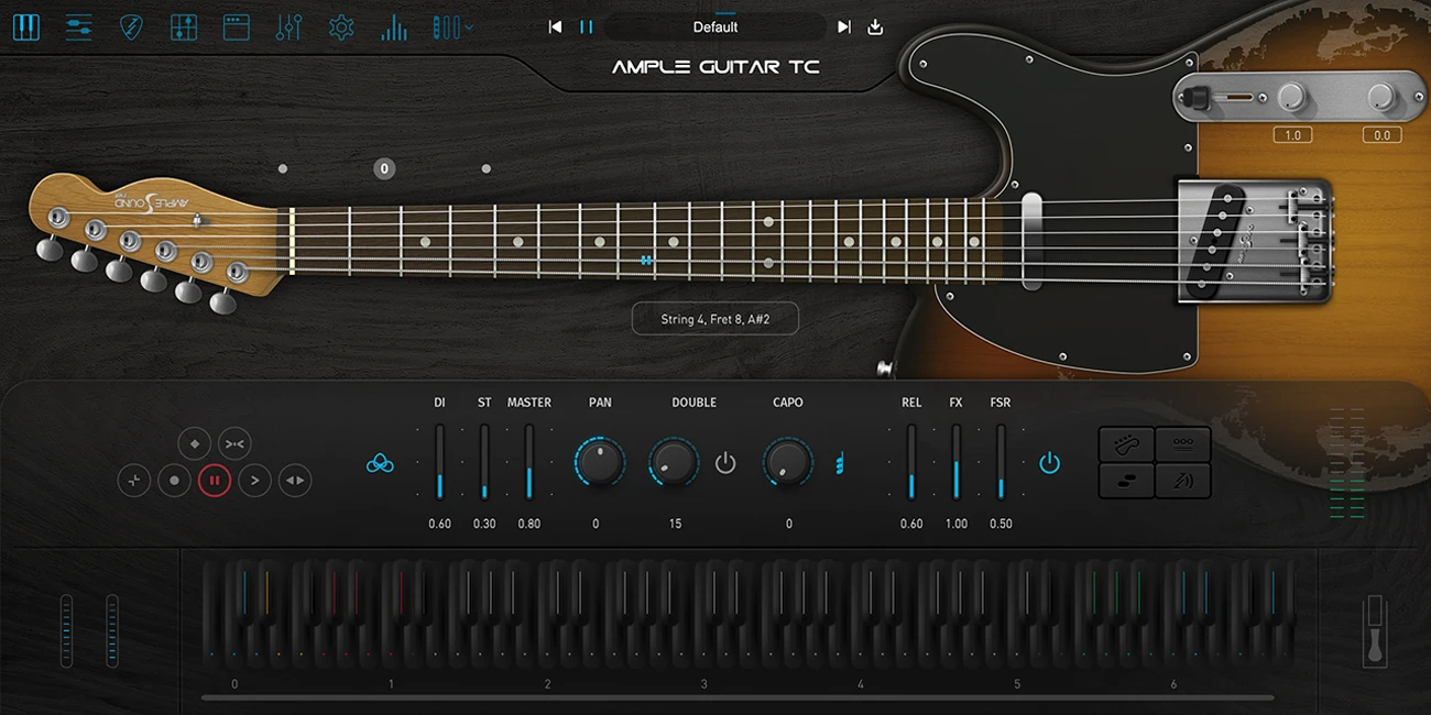 Ample Sound Ample Guitar TC III interface