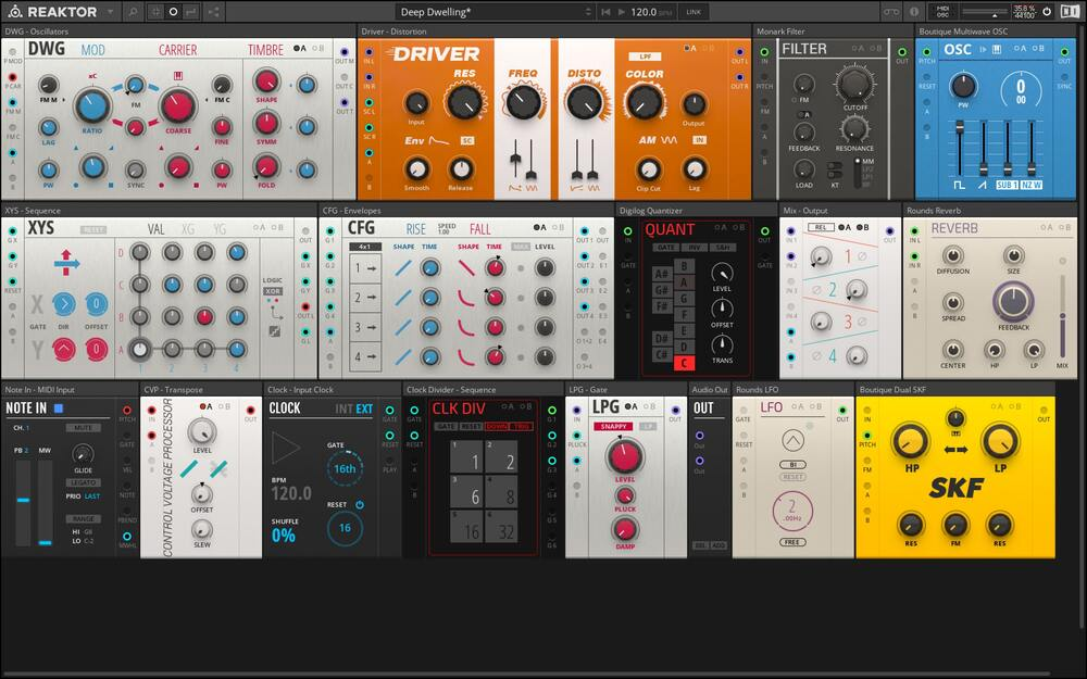 Native Instruments Blocks Primes interface