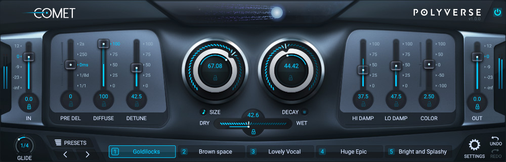 Polyverse Comet interface