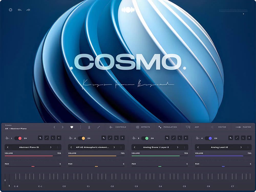Audiomodern Cosmo interface