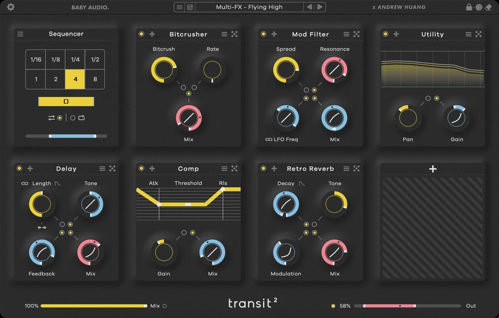 Baby Audio Transit 2 interface