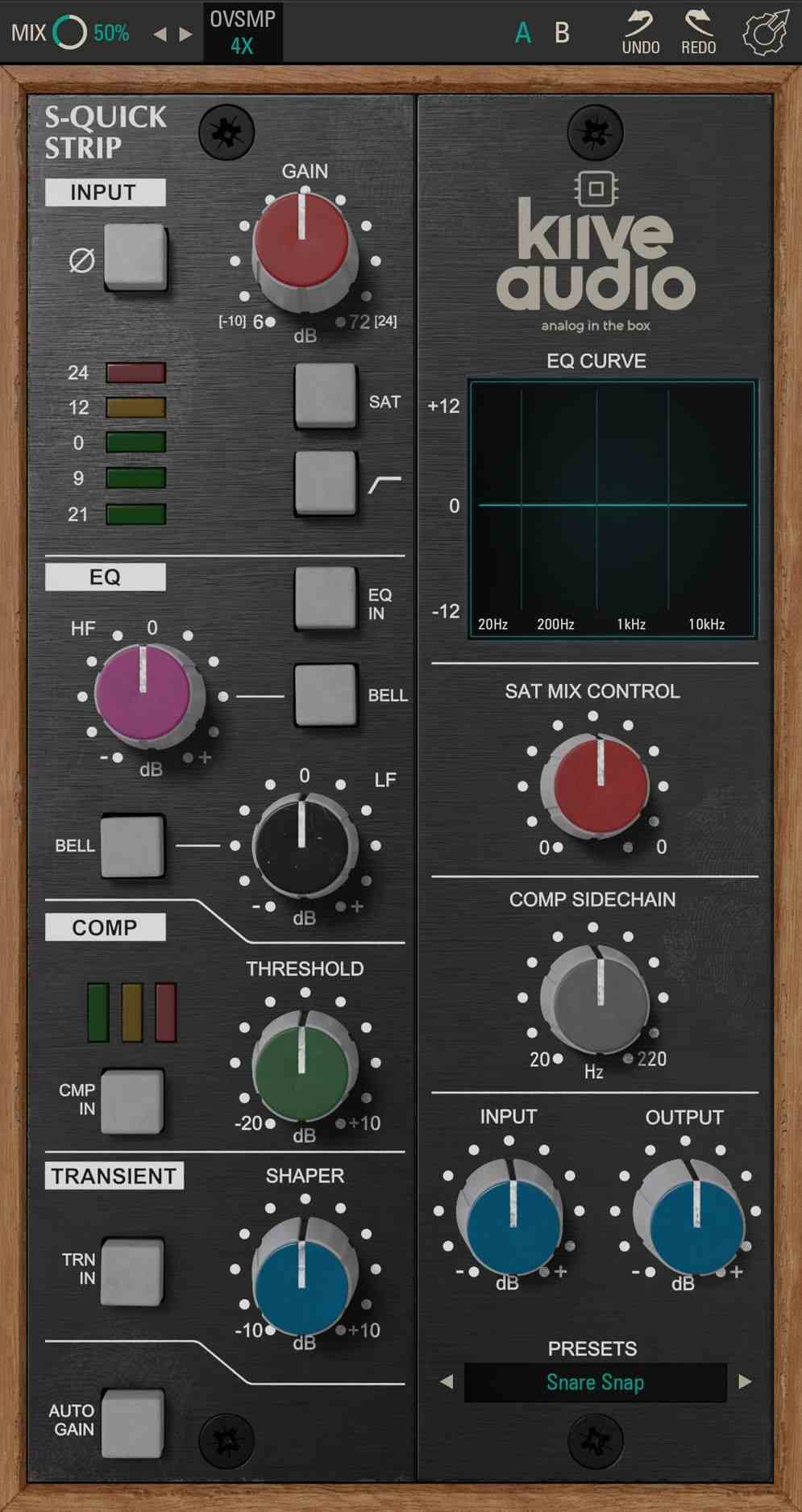 Kiive Audio S-Quick Strip interface