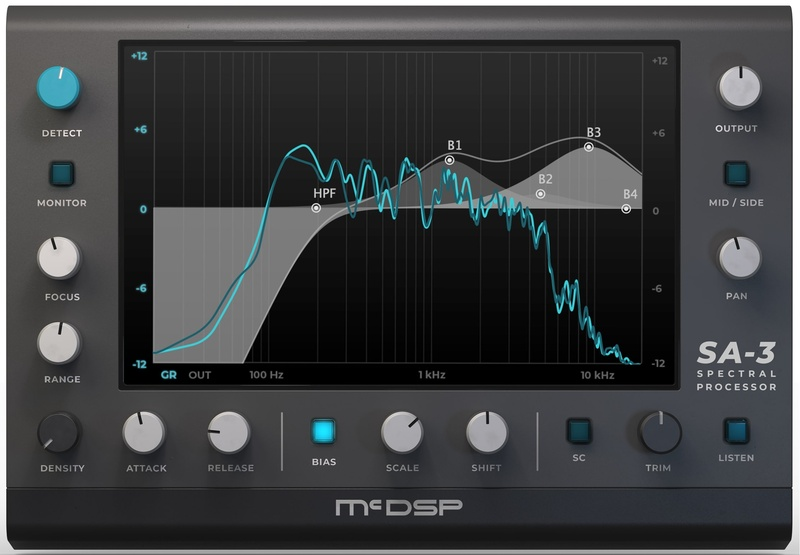 McDSP SA-3 Spectral Processor interface