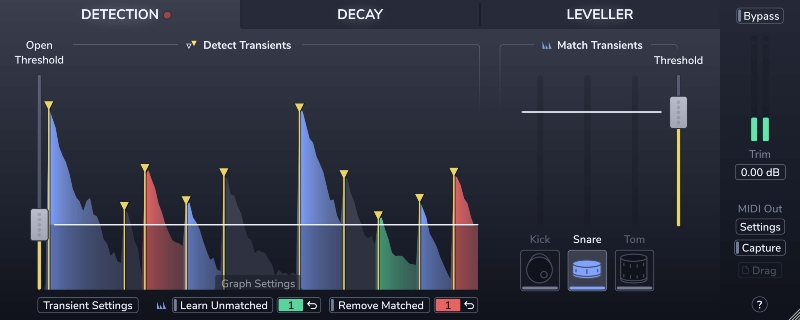 Sonnox Oxford Drum Gate Native interface