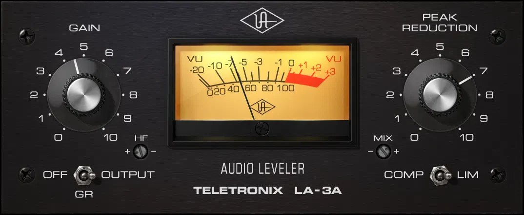 Universal Audio Teletronix® LA-3A Classic Audio Leveler interface
