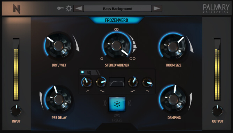NoiseAsh FrozenVerb interface