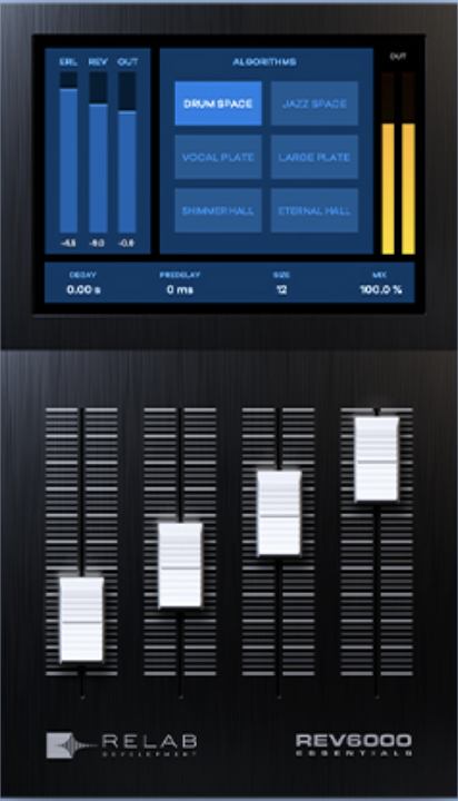 Relab Development REV6000 Essentials interface