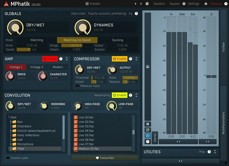 MeldaProduction MPhatik interface