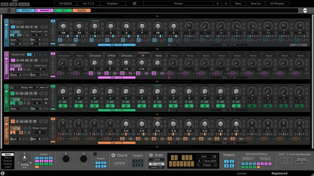 HY-Plugins HY-SEQ32 interface