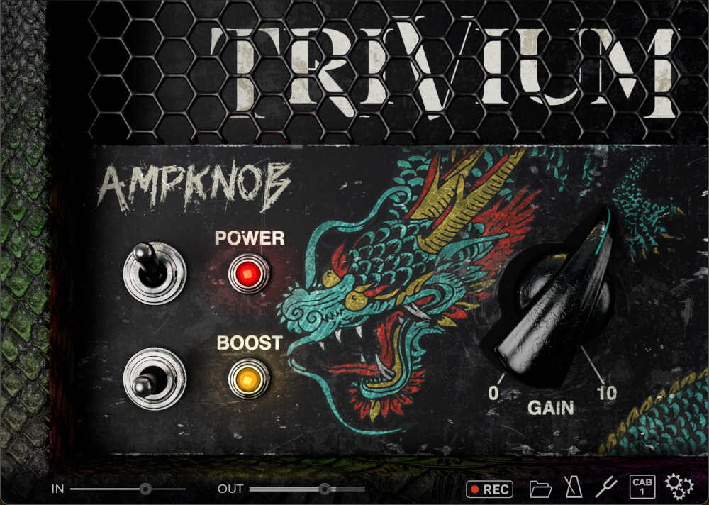 Bogren Digital AmpKnob Trivium Rhythm interface