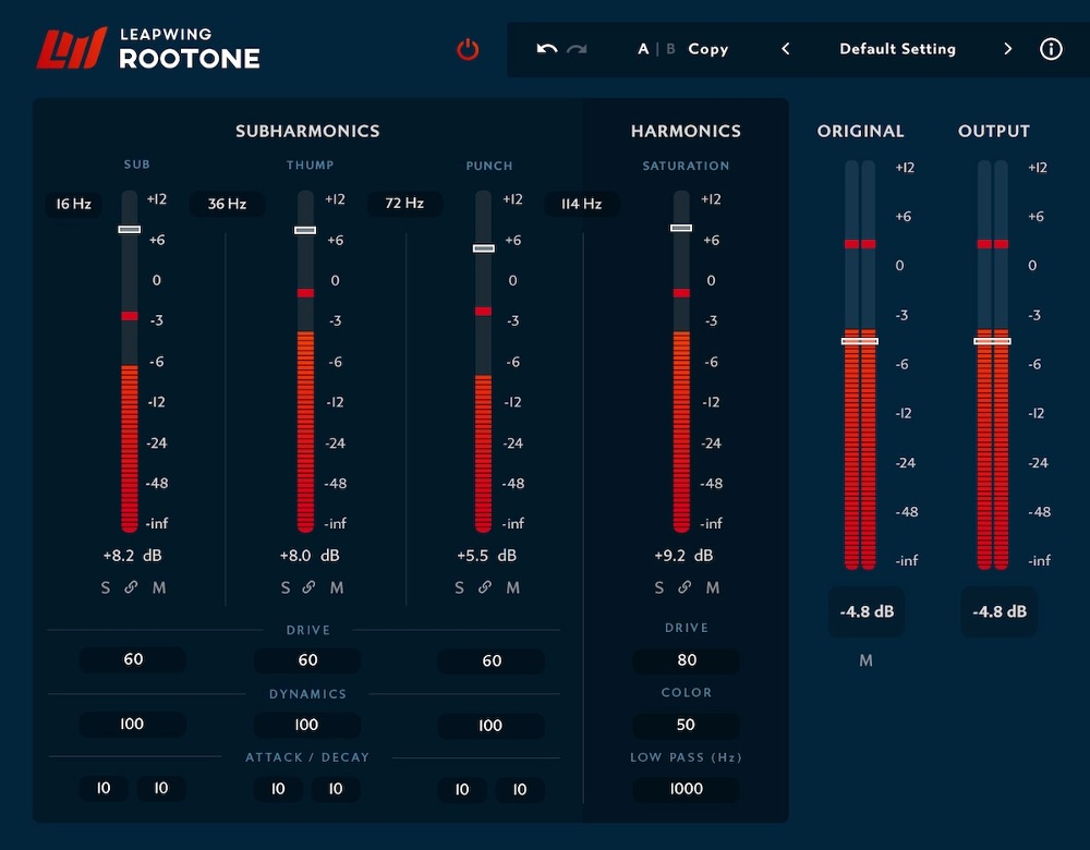 Leapwing Audio RootOne interface