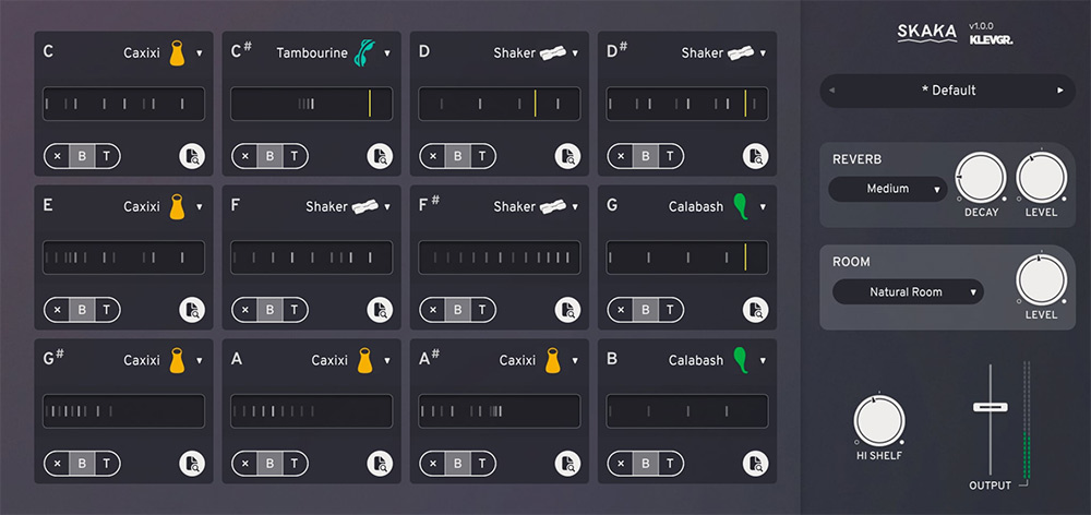 Klevgrand Skaka interface