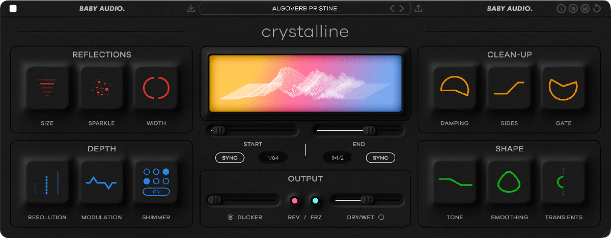 Baby Audio Crystalline interface