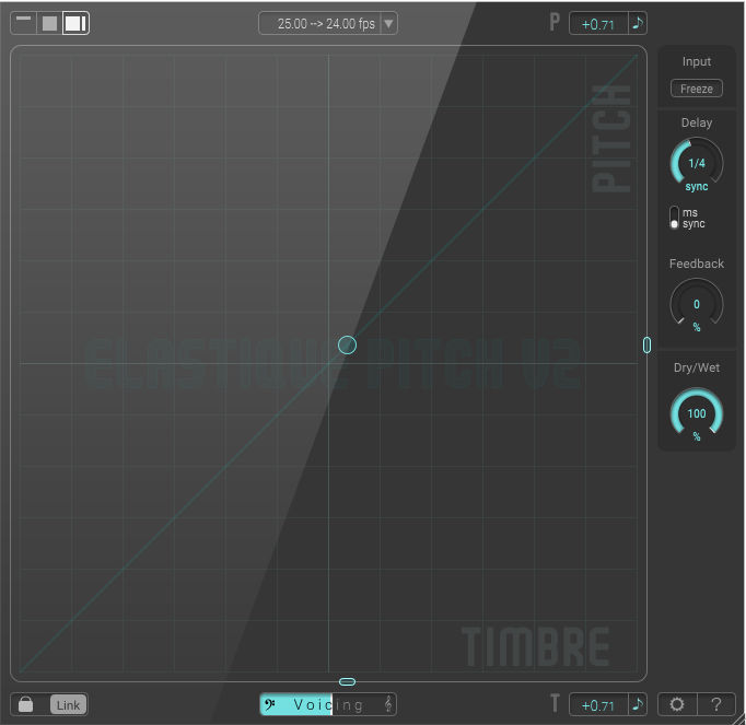 zplane ElastiquePitch V2 interface