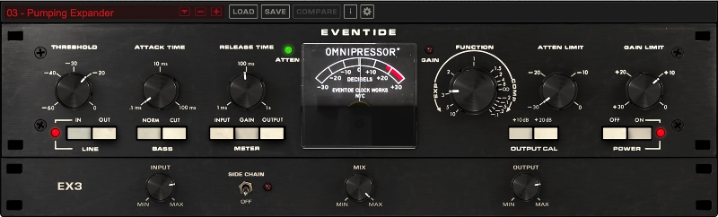 Eventide Omnipressor interface