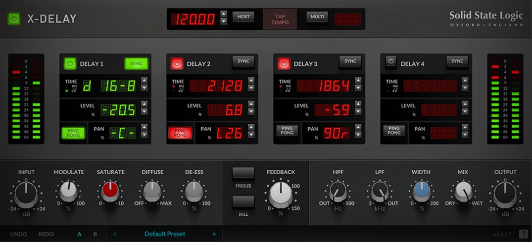 Solid State Logic SSL X-Delay interface