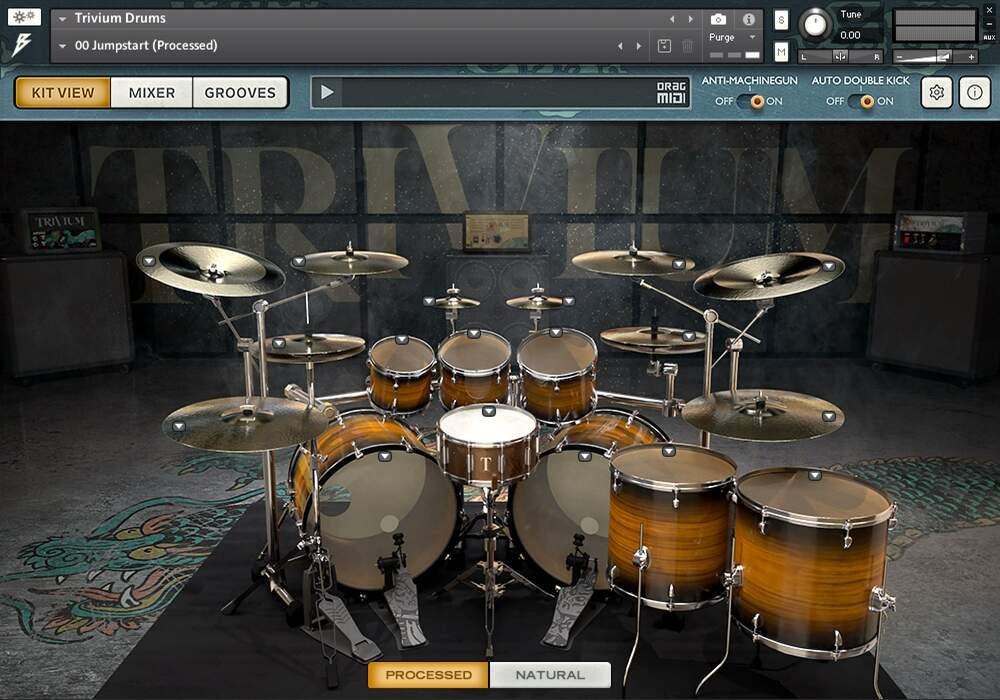 Bogren Digital Trivium Drums interface
