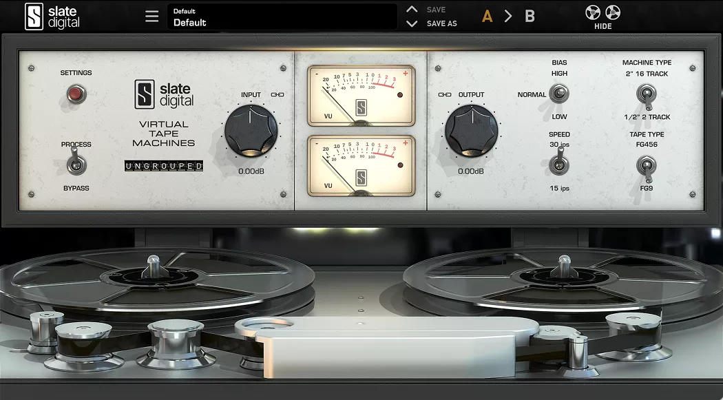 Slate Digital Virtual Tape Machines interface