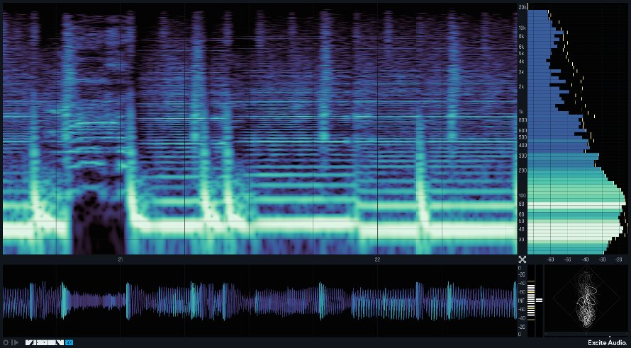 Excite Audio VISION 4X interface
