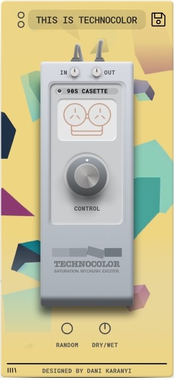 Karanyi Sounds Technocolor interface