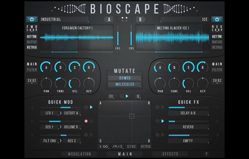 Luftrum Instruments Bioscape interface