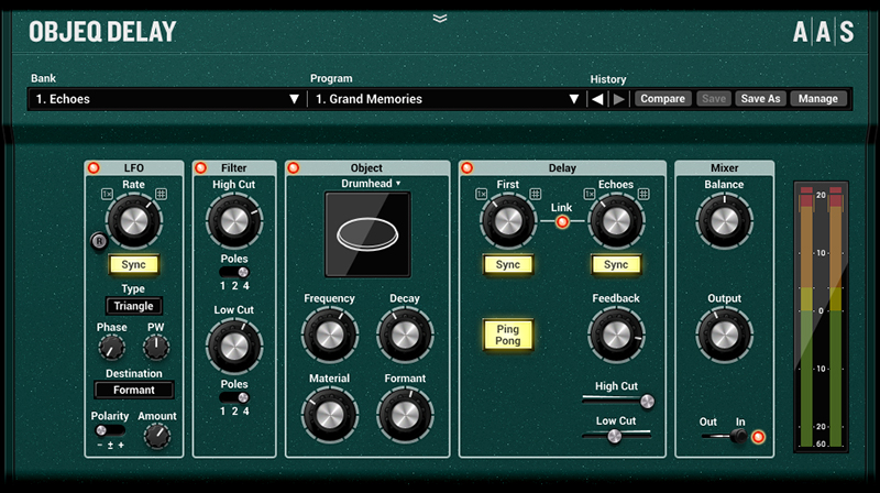 AAS Objeq Delay interface