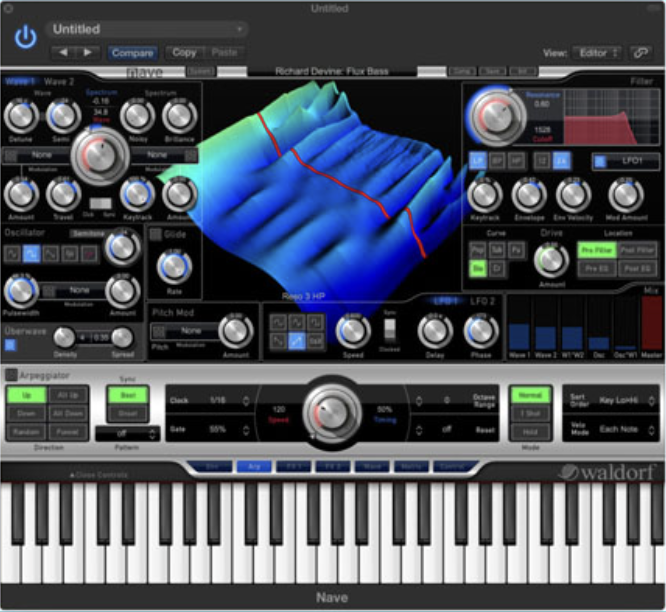 Waldorf Nave interface