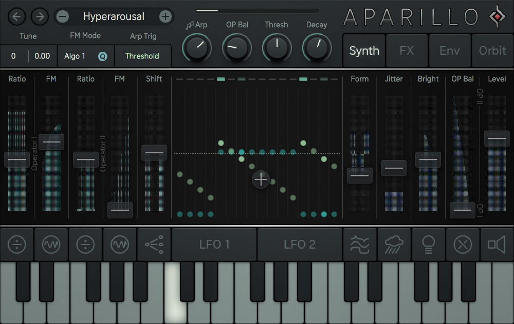 Sugar Bytes Aparillo interface