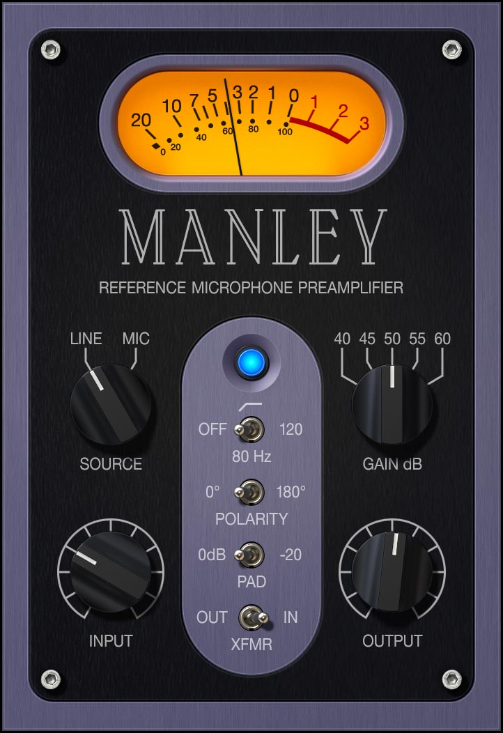 Universal Audio Manley Tube Preamp interface