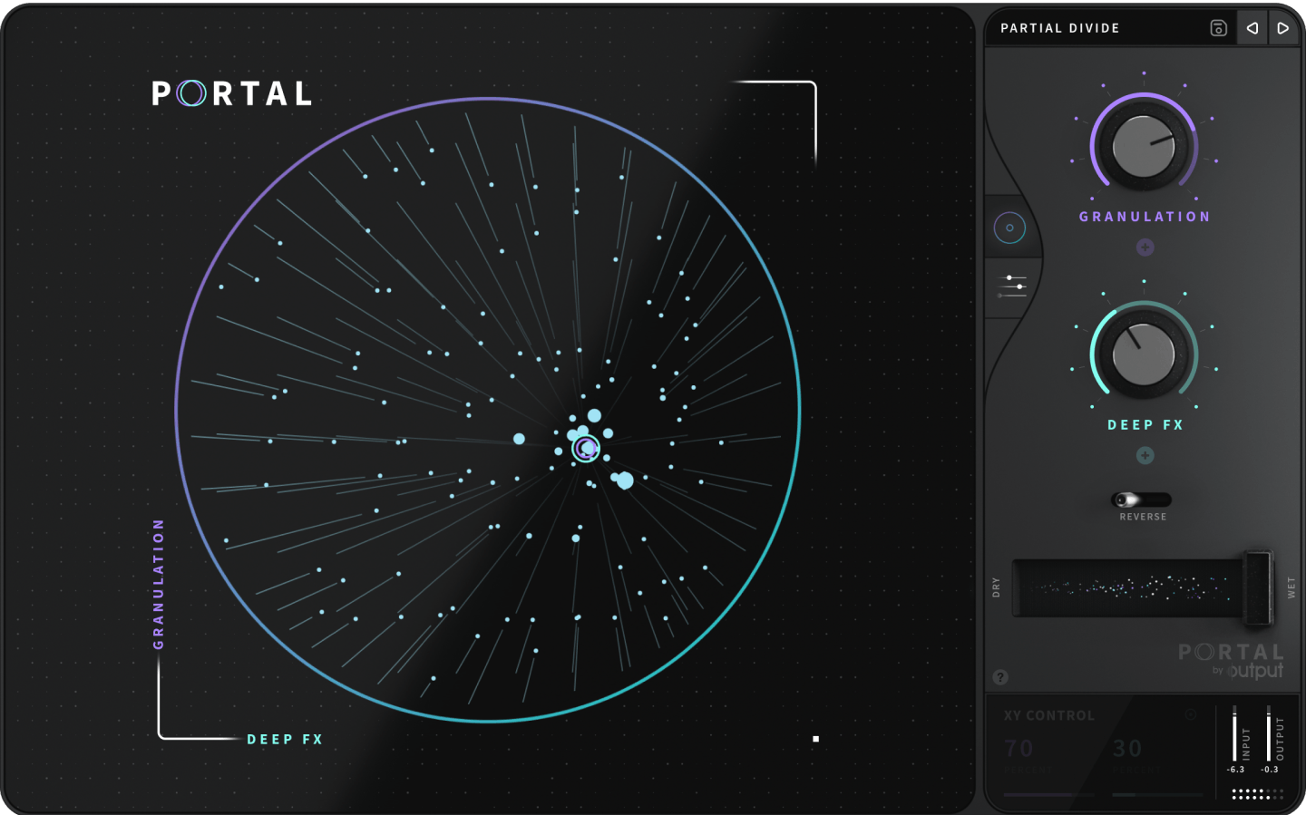 Output Portal interface