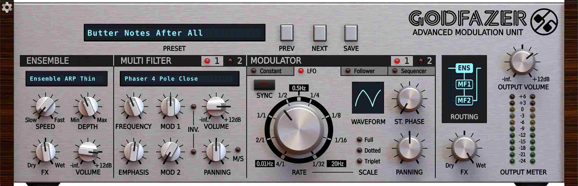 D16 Group Godfazer interface