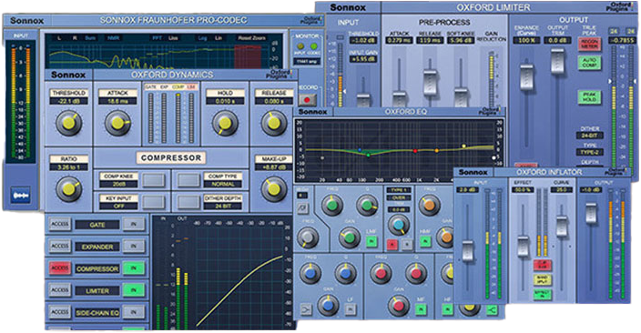 Sonnox Mastering Bundle Native interface