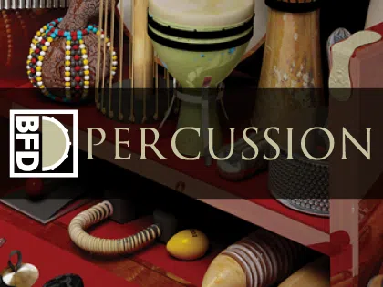 BFD Percussion interface