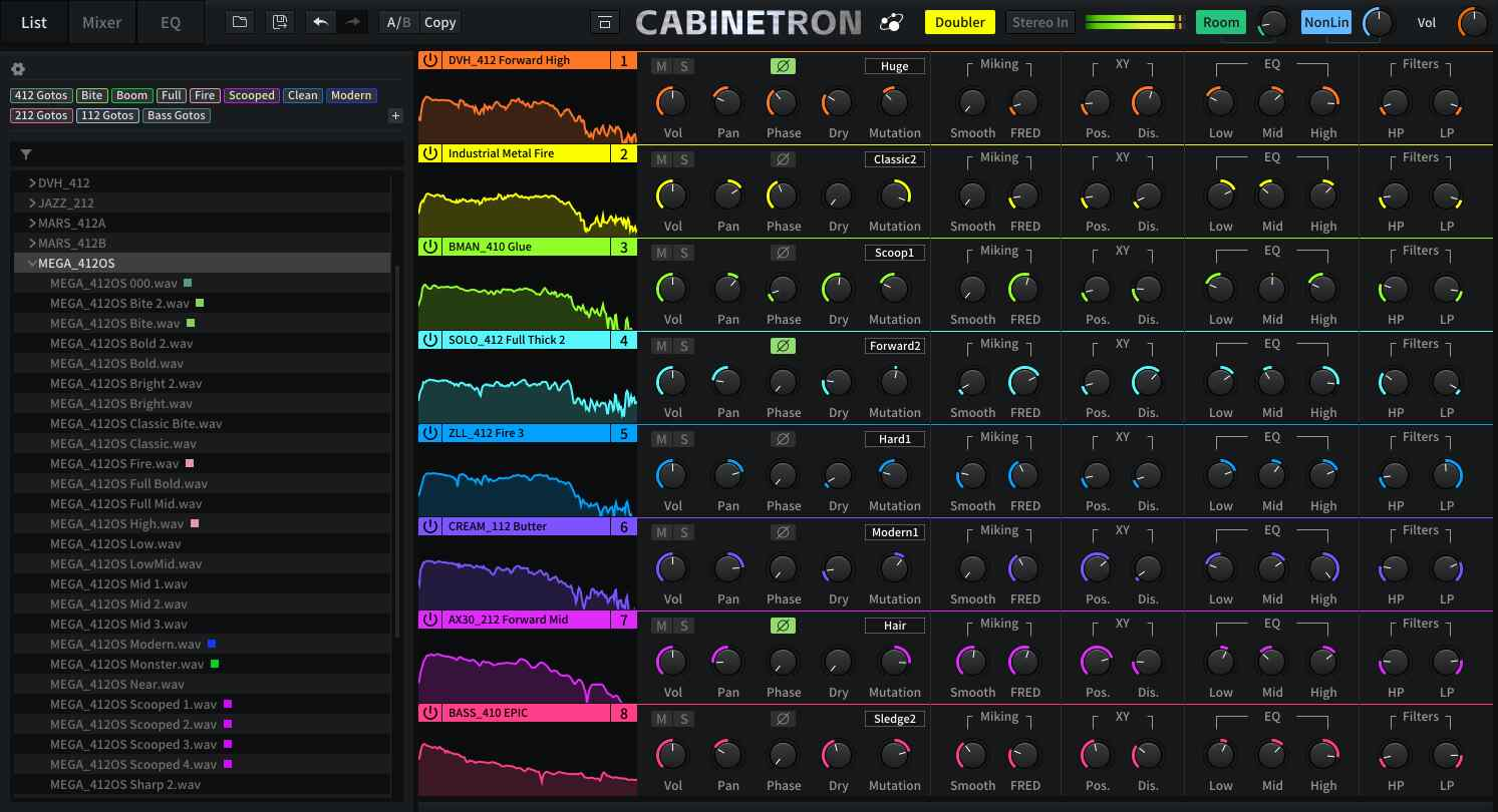 Three-Body Technology Cabinetron interface
