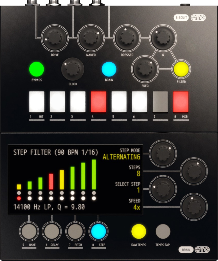 Softube OTO Biscuit 8-bit Effects interface