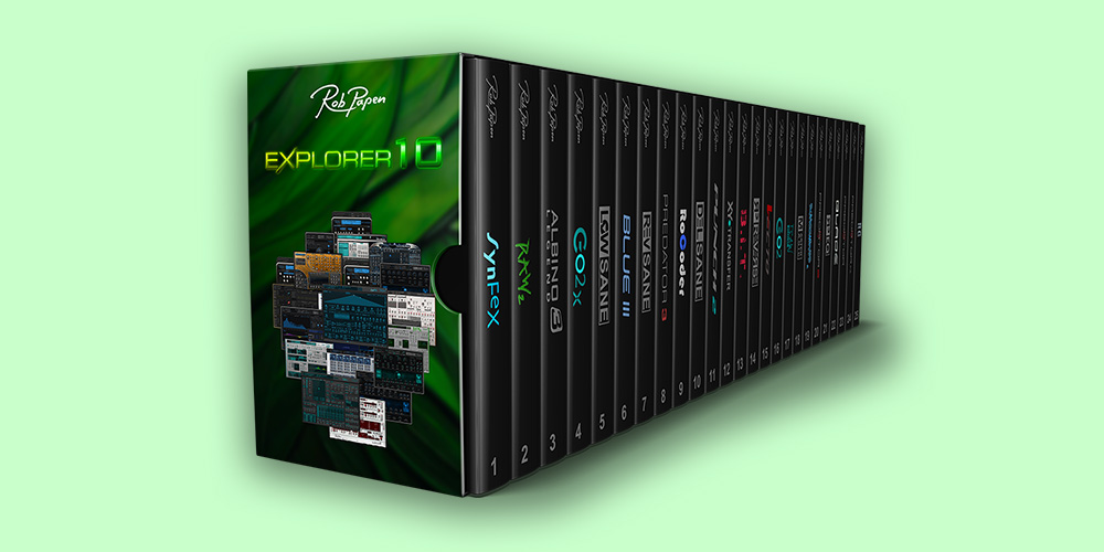 Rob Papen eXplorer 10 interface
