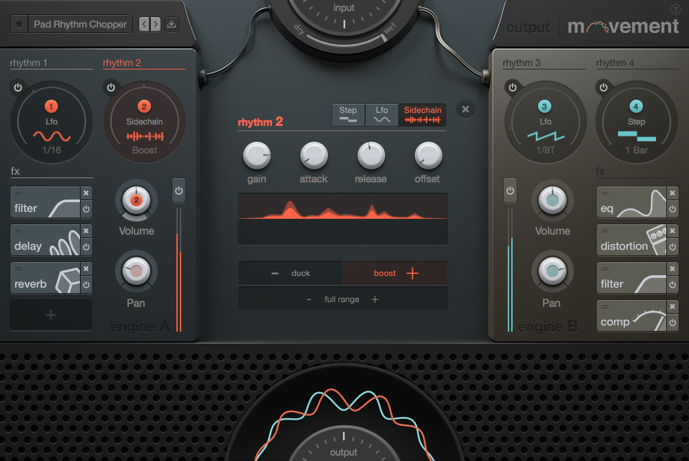 Output Movement interface
