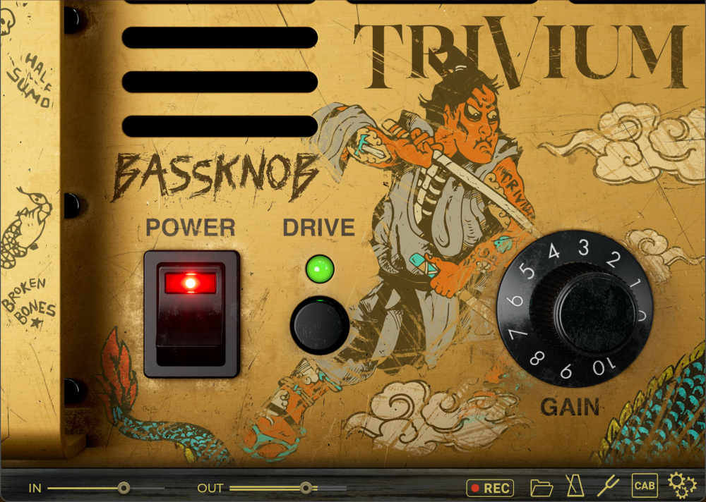 Bogren Digital BassKnob Trivium interface