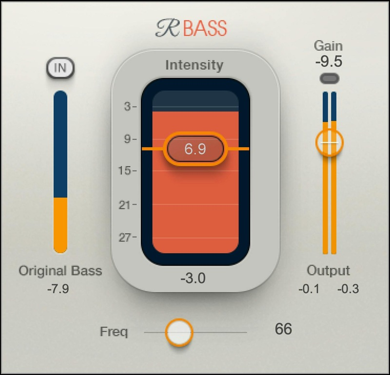Waves Renaissance Bass interface