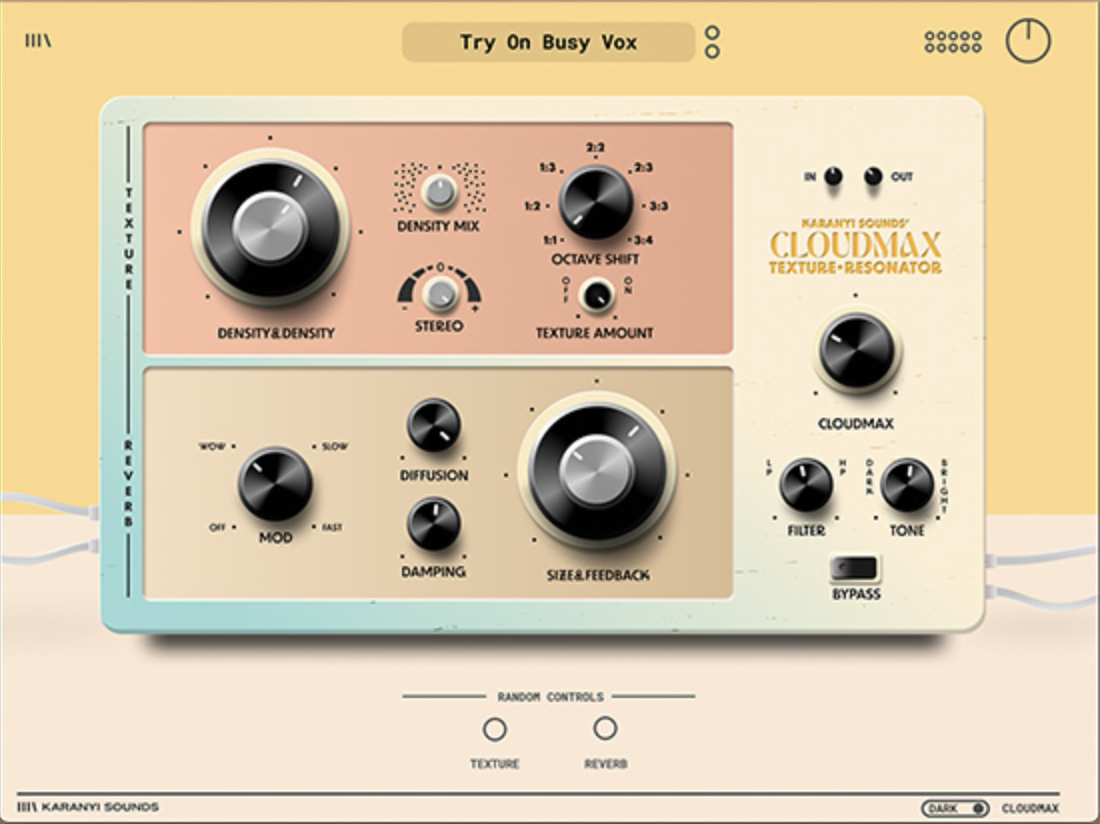 Karanyi Sounds Cloudmax interface