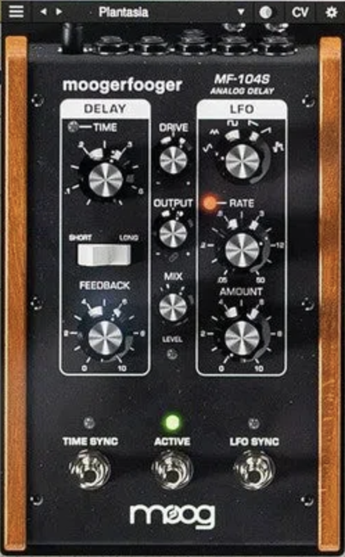 Moog MF-104S Analog Delay interface
