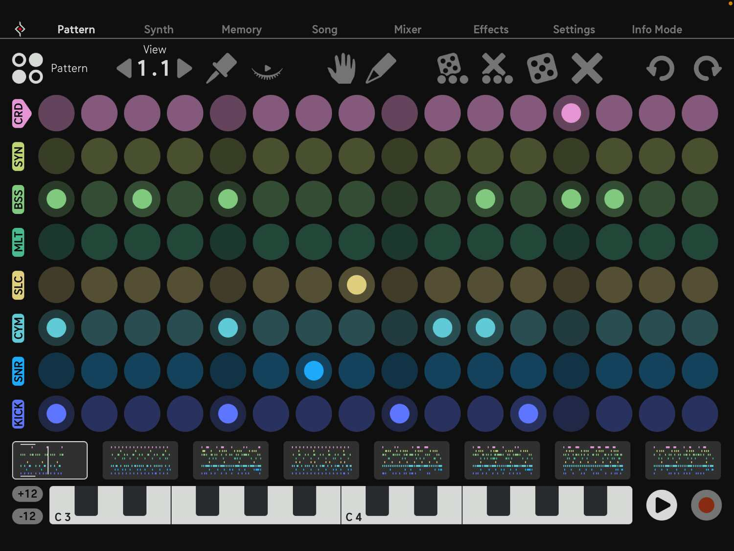 Sugar Bytes Dialekt interface