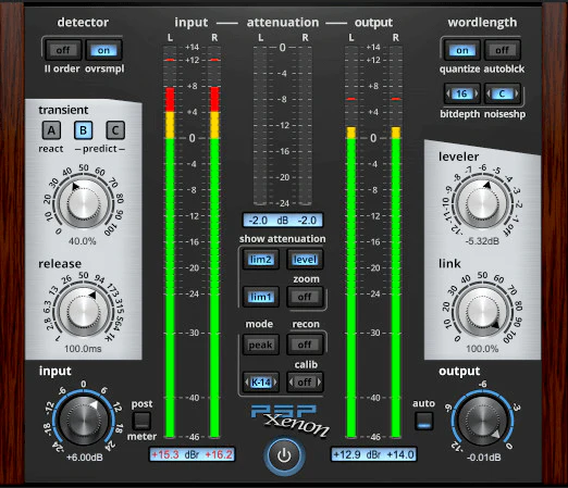 PSP Audioware Xenon interface