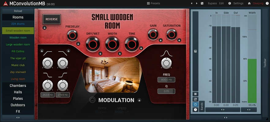 MeldaProduction MConvolutionMB interface