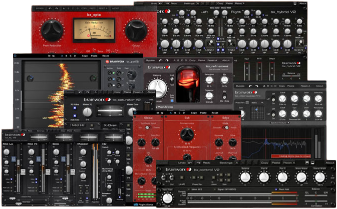 Brainworx Heritage Bundle interface