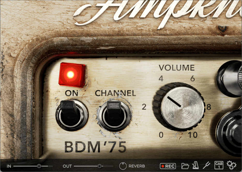 Bogren Digital Ampknob BDM '75 interface