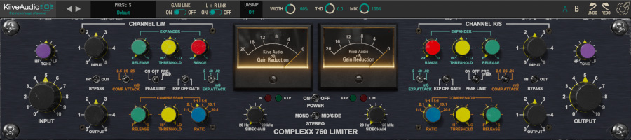 Kiive Audio Complexx interface