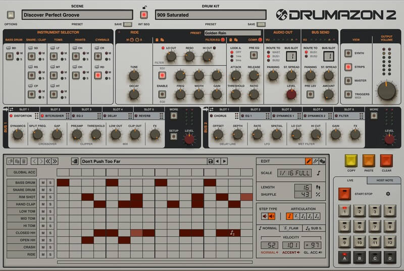 D16 Group Drumazon 2 interface