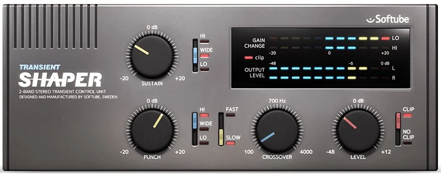 Softube Transient Shaper interface