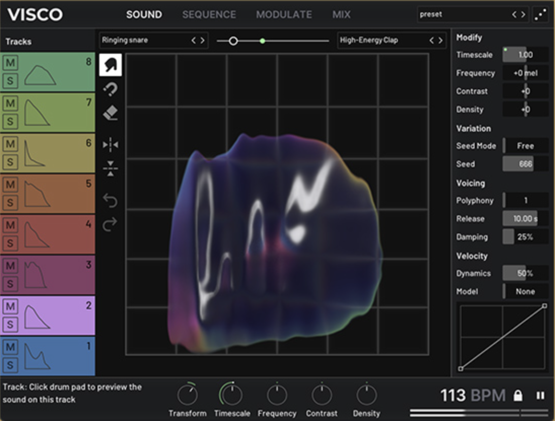 Forever 89 Visco interface